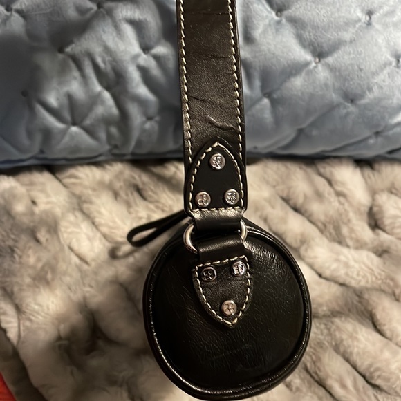 Kate Spade New York Small black leather satchel - Picture 3 of 8